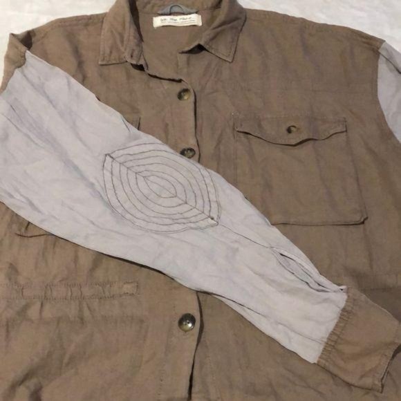 Free People Day Drifter Cargo Top in Pink Rose - Picture 8 of 14